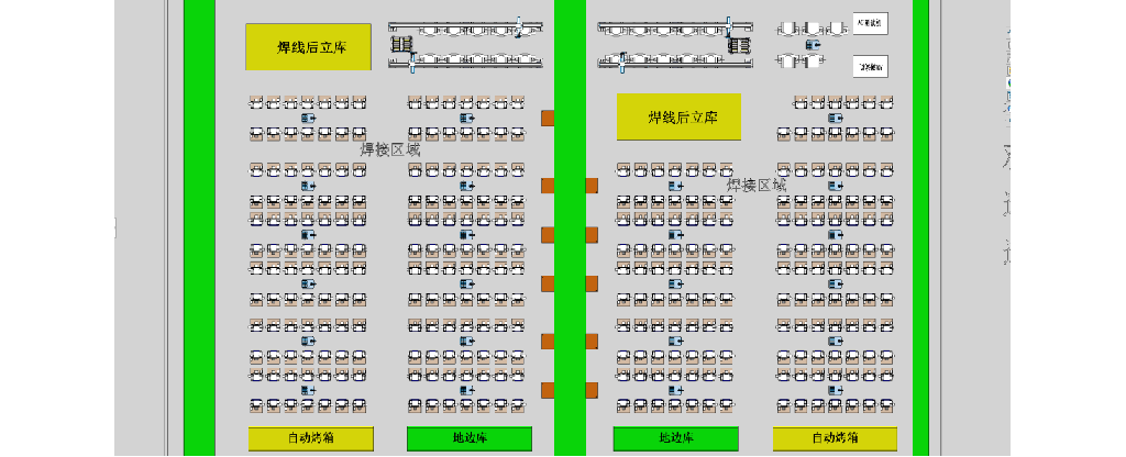 led封裝智能車(chē)間